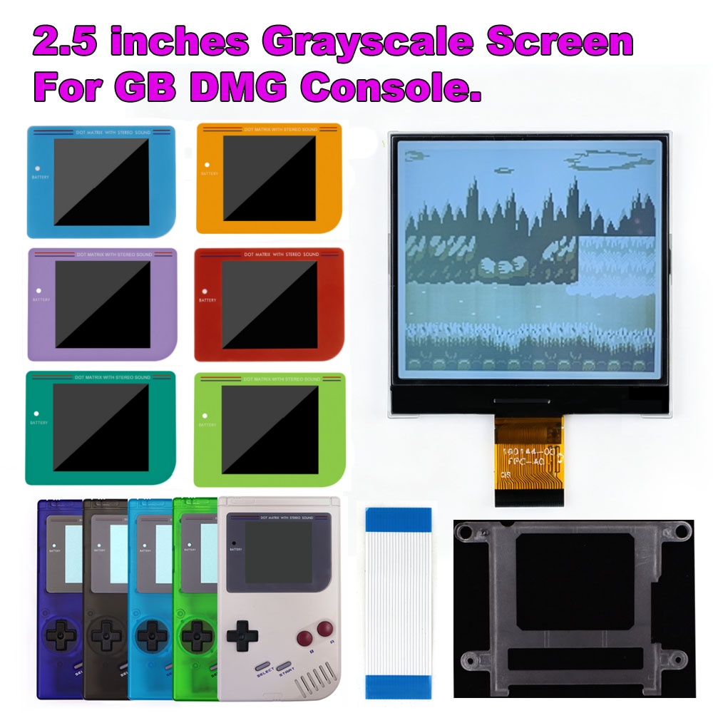Lcd Screen Arcade - HISPEEDIDO 2,5 inch grijswaarden LCD-schermkit voor