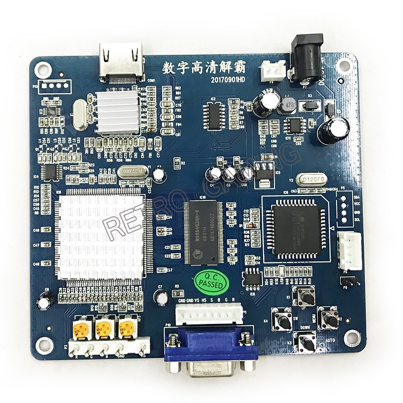 Coin Pusher Machine - CGA NAAR HDMI Converter RGBS /