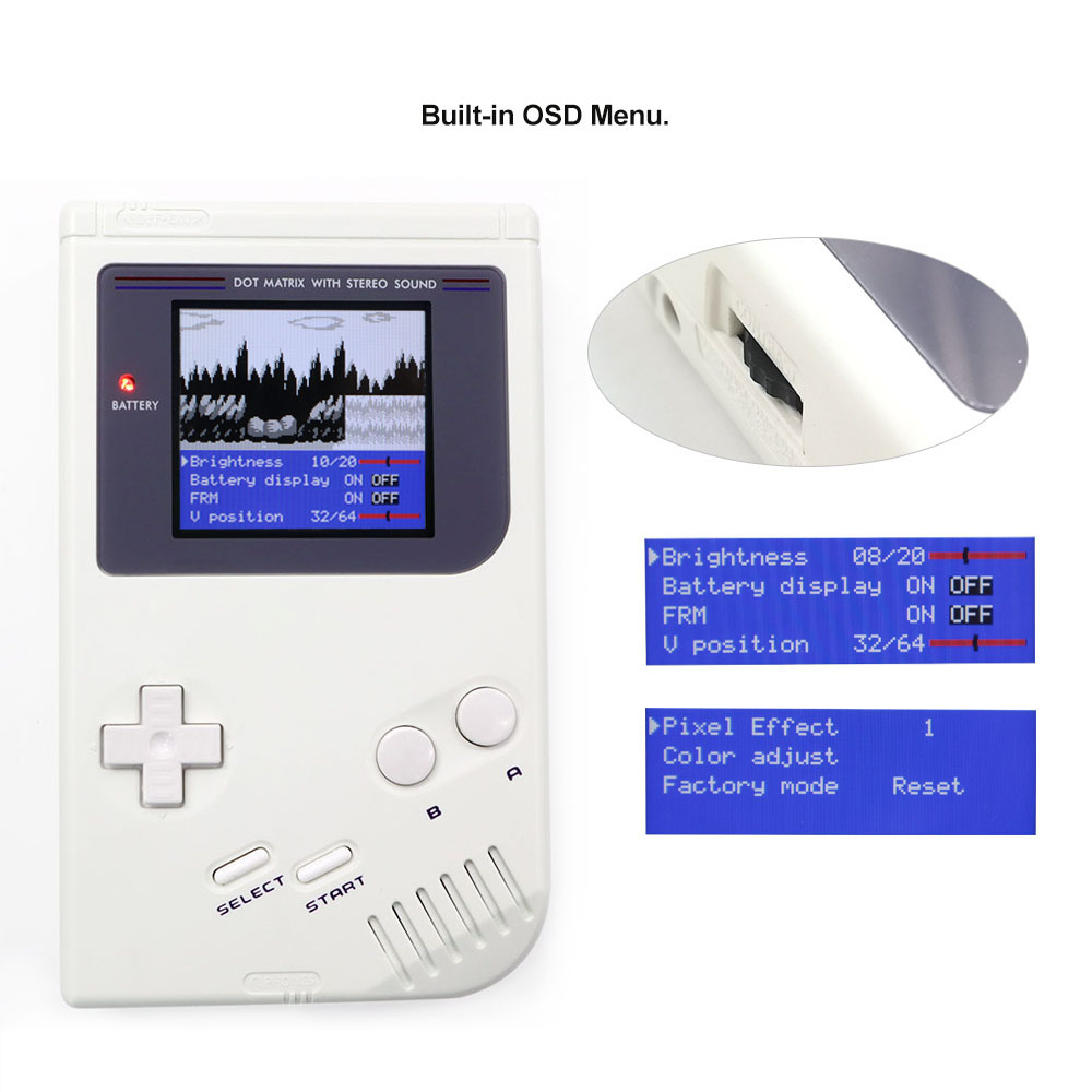 Voor Game Boy DMG GB DMG V5 Ul - Lcd Screen Arcade recensie en prijs