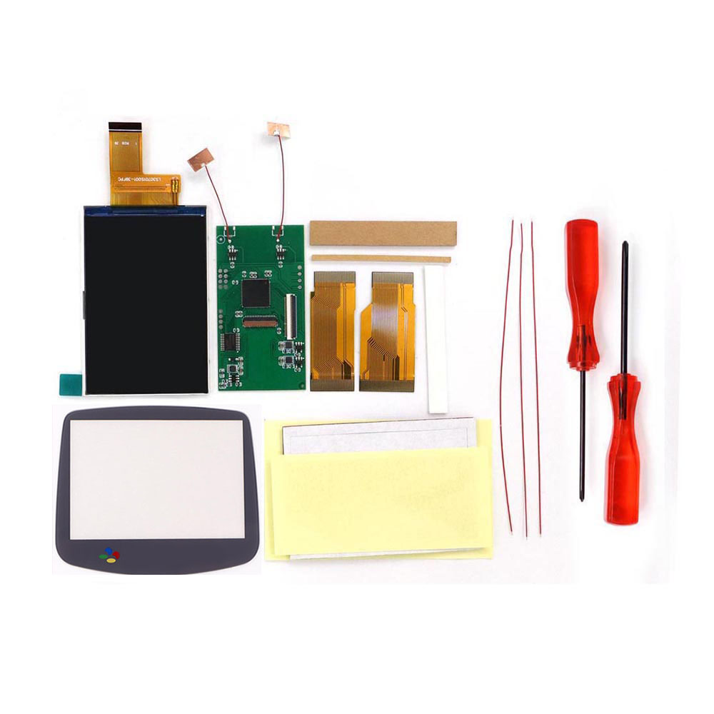 GBA V5 Drop-in Backlight LCD-k - Lcd Screen Arcade recensie en prijs