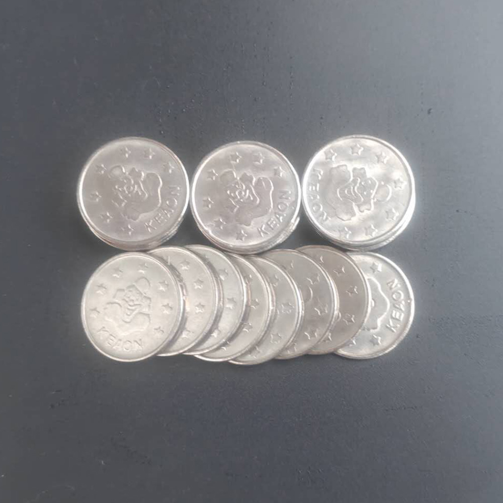 1000 stuks 24,2*1,85mm roestvr - Coin Pusher Machine recensie en prijs