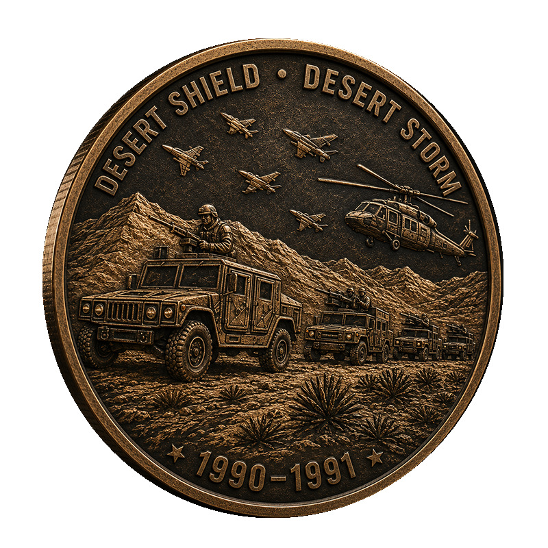 Desert Shield Desert Storm Gul - Token Coin Mechanism recensie en prijs