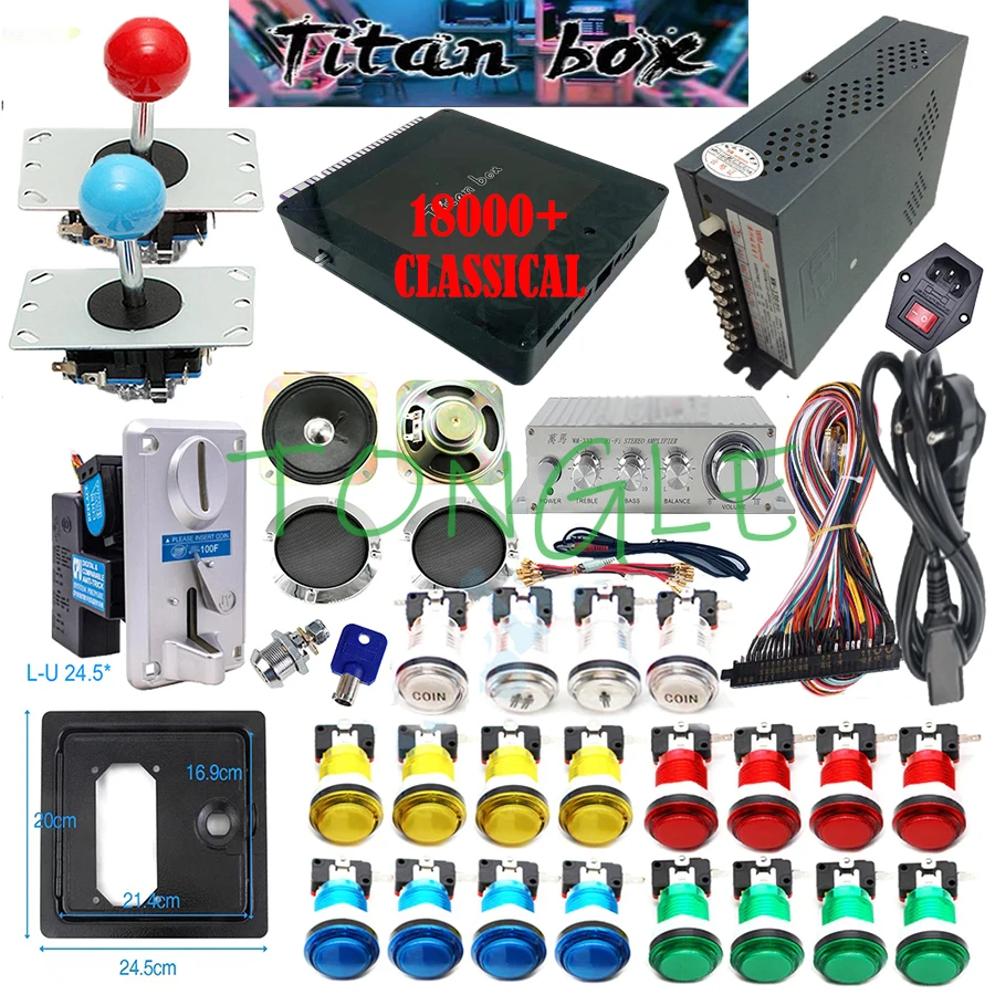 2 Spelers Titan Box 18000 + in - Coin Acceptor Selector recensie en prijs