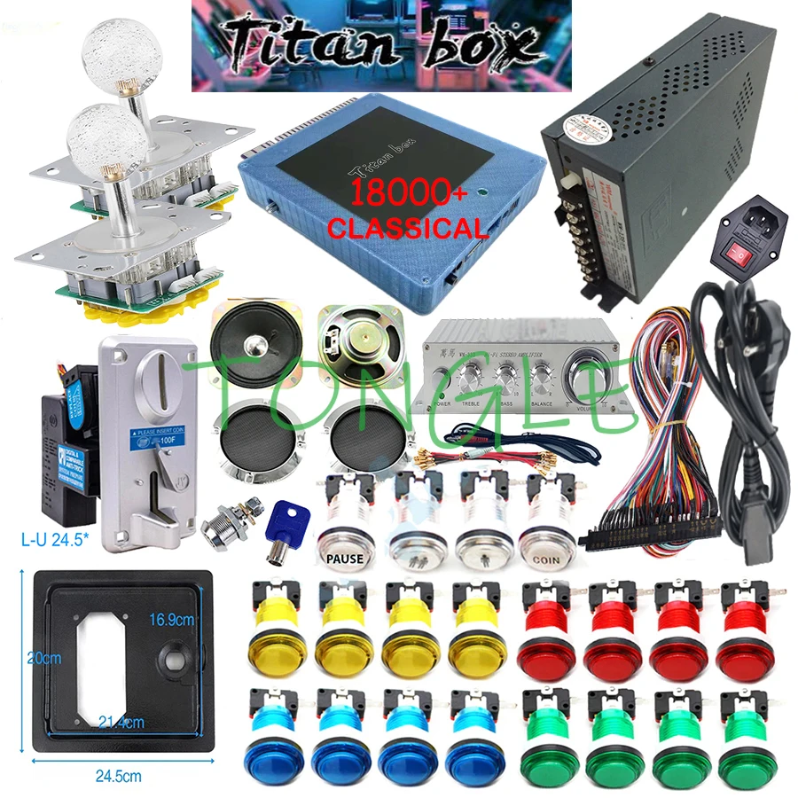 2 Spelers Titan Box 18000 + in - Coin Acceptor Selector recensie en prijs