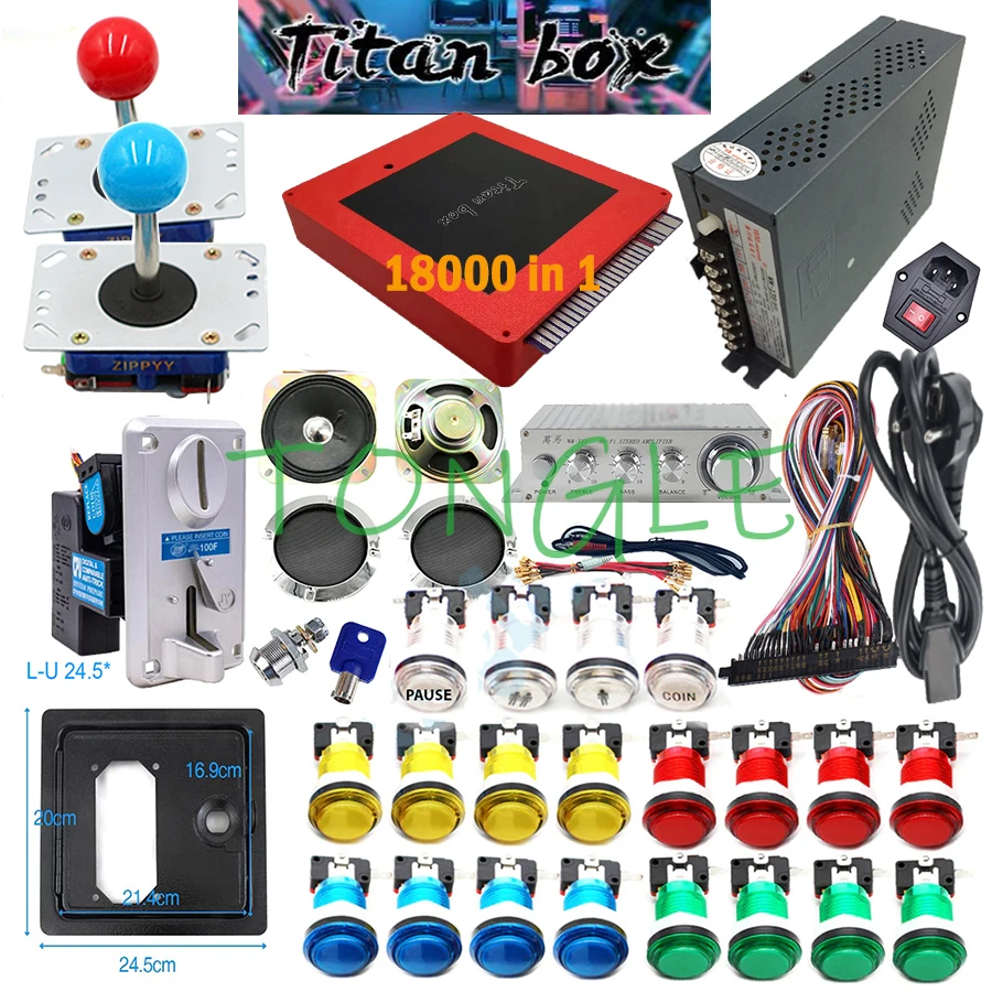 2 Spelers Titan Box 18000 + in - Coin Acceptor Selector recensie en prijs